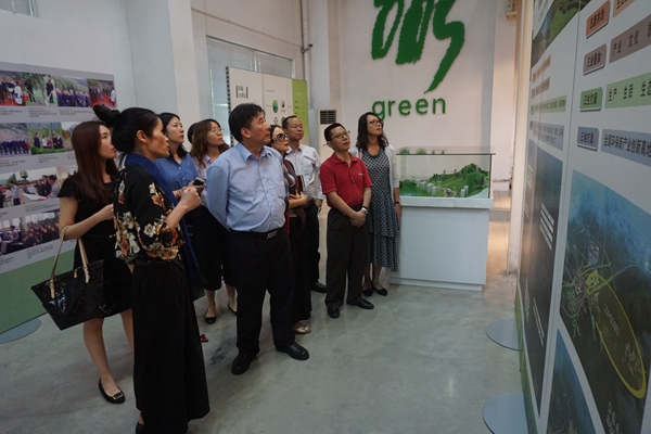 参观杭州市天子岭垃圾填埋场