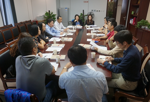 与杭州市环保局、治废办等部门进行座谈研讨