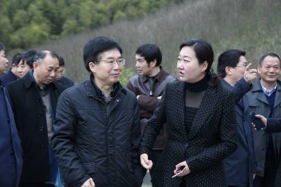 3.23赴横街镇朱敏村查看地质灾害点